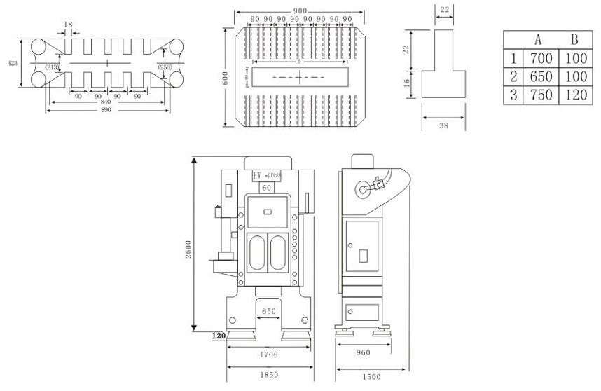 HW-press 60T八圓導柱二中心柱高速精密沖床 HW-press 60T八圓導柱二中心柱高速精密沖床